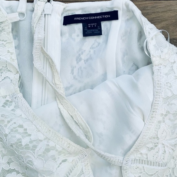 French Connection Ivory Lace Romper - Picture 5 of 7